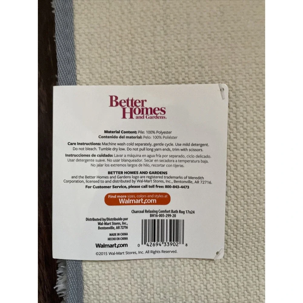 Better Homes and Gardens Ultra Soft Bath Rug, 17